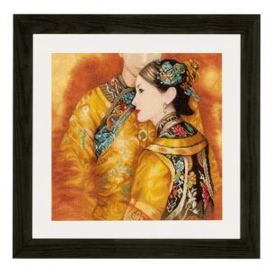 Lanarte PN-0147587 Asian Couple Counted Cross Stitch Kit Lanarte PN-0147587