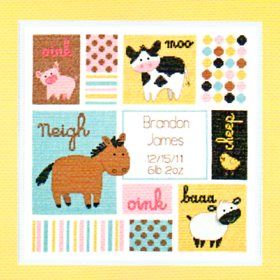 Barn Babies Birth Record Dimensions D70-73560