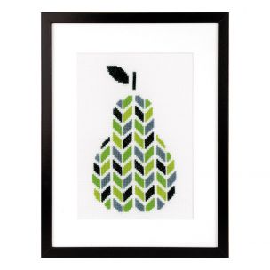 Counted Cross Stitch Kit: Pear Vervaco PN-0156110
